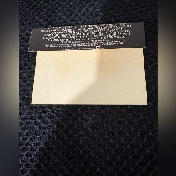 Gordon Lightfoot - "Sit Down Young Stranger" Cassette Tape - Picture 3 of 9